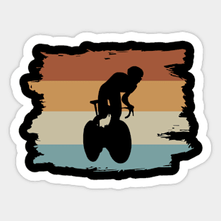 colorful bmx bicycle Sticker